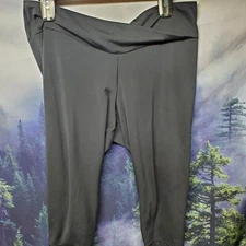 GapFit Womens Size XXL Regular Black Cropped Athletic Yoga Compression Pants