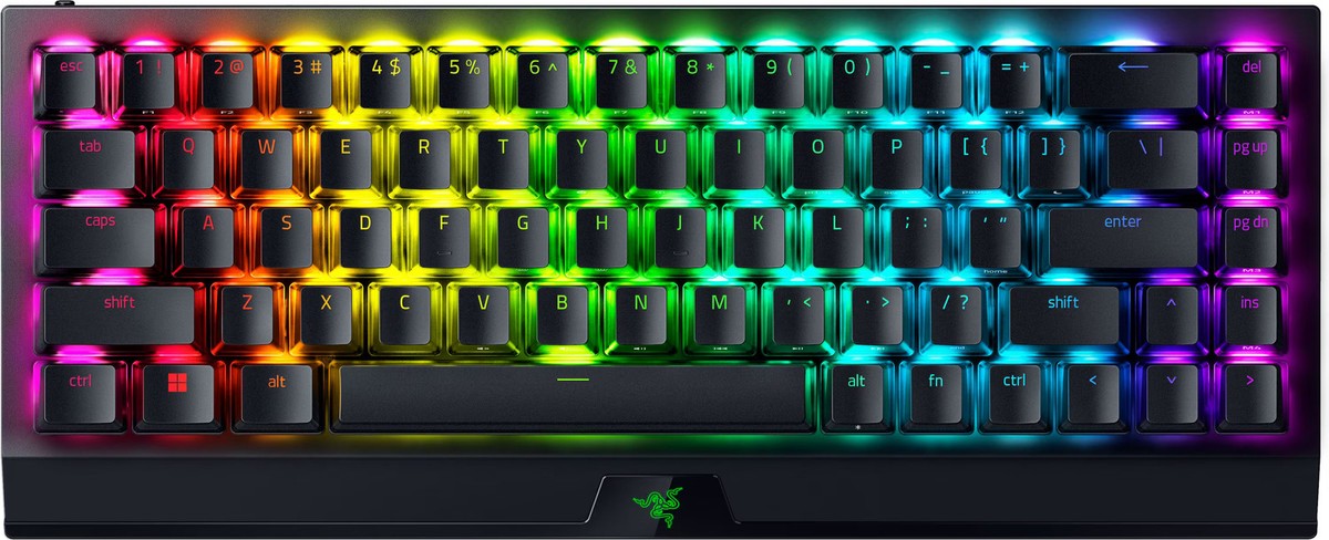 Razer - BlackWidow V4 Mini 65% HyperSpeed Wireless Mechanical