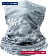 UPF 50 UV Sun Protection Neck Gaiter Fishing Mask Hunting Kayaking Hiking Cycli