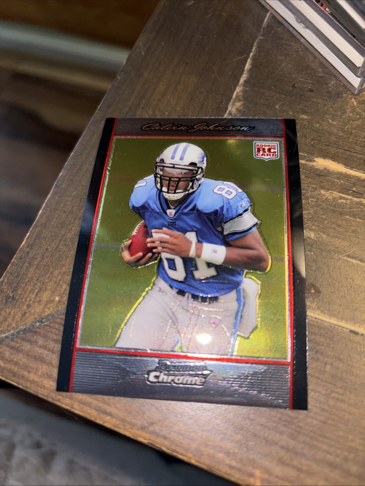 2007 BOWMAN CHROME Calvin Johnson rc rookie  #troy2985