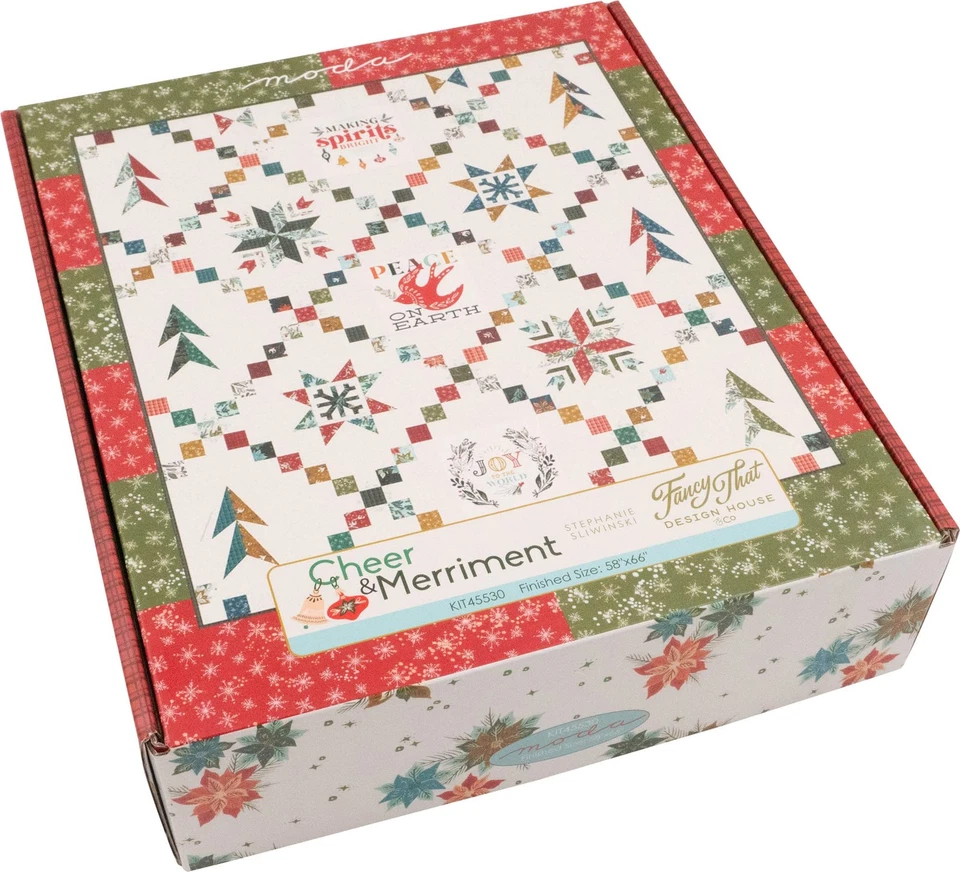 Stephanie Sliwinski Cheer and Merriment Quilt Kit KIT45530 - Image 2 of 2