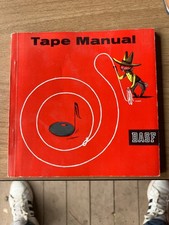 BASF Tape Manual obszerna broszura na magnetycznej taśmie zapisu