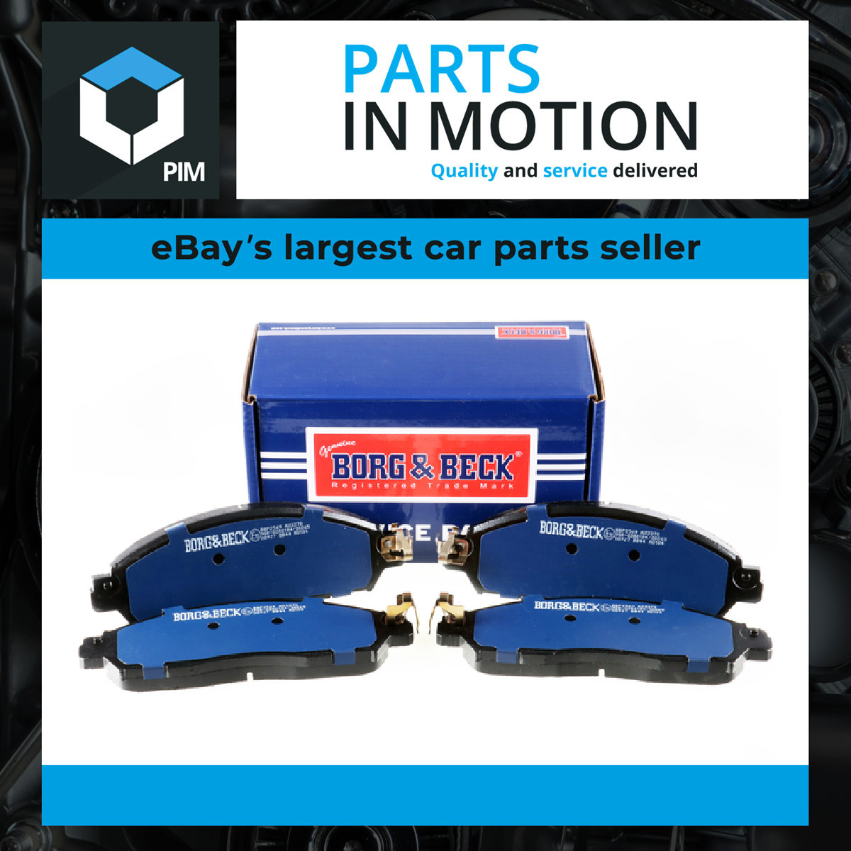 Brake Pads Set fits NISSAN NV200 ME0 Front 2017 on EM57 B&B D10604JA0A Quality - Image 4