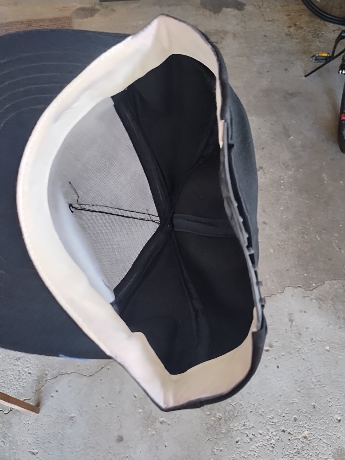 Vtg USA WORKING HARD Patch Eagle Hat Snapback Tru… - image 10