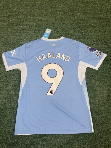 Haaland Man City Soccer Jersey Fan Version 2025/26