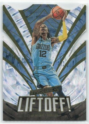 2023-24 Panini Revolution #4 Ja Morant Liftoff! Fractal Die Cut Grizzlies