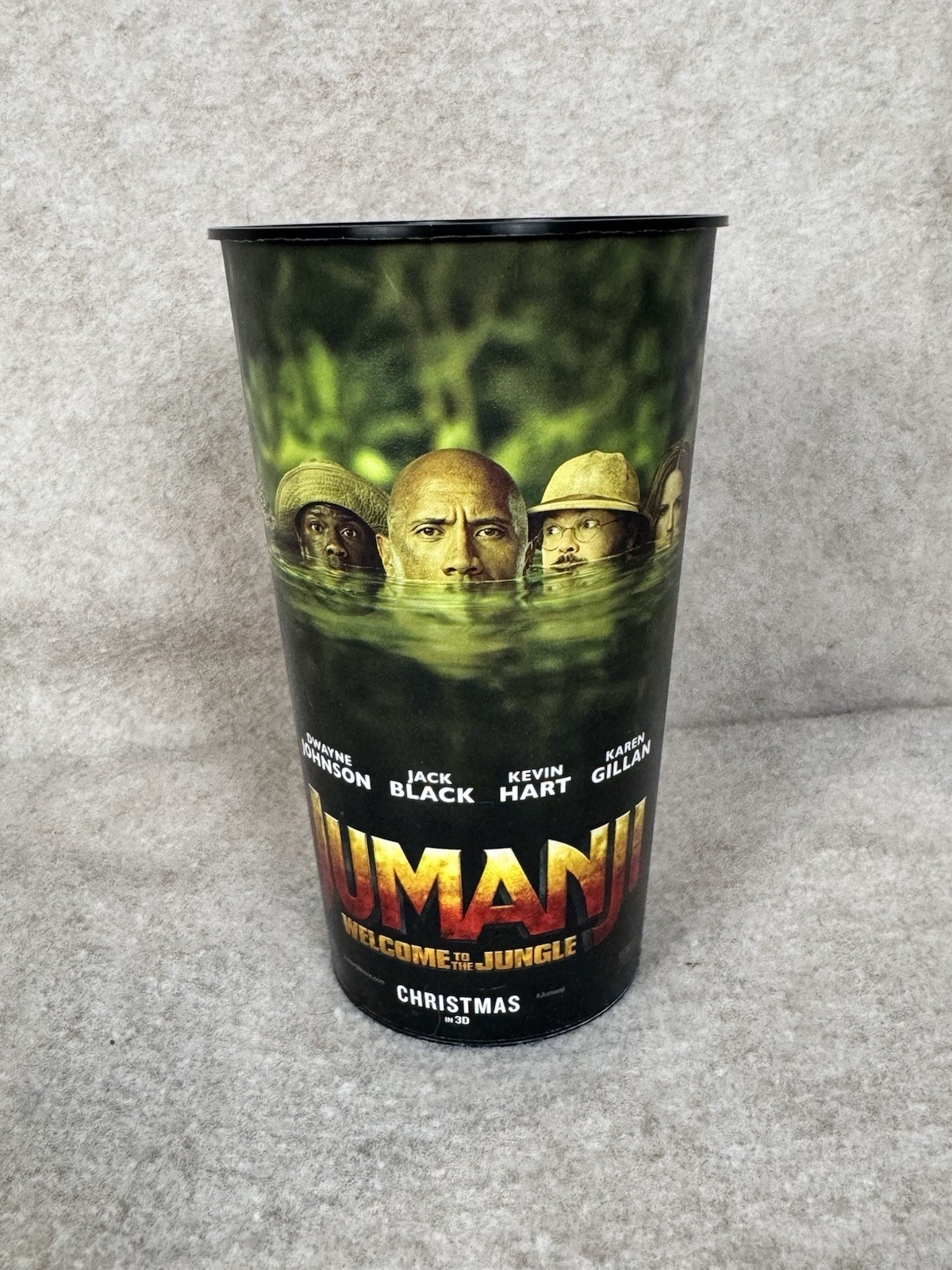 Taza de plástico de recuerdo de película Jumanji