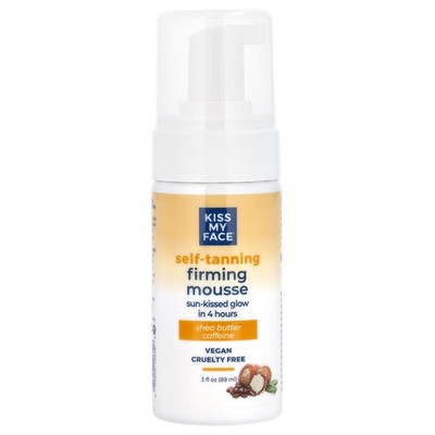 Self Tanning Firming Mousse, Shea Butter Caffeine, 3 fl oz (89 ml)