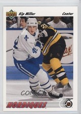 1991-92 Upper Deck Kip Miller #431 0a4