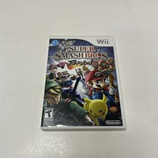 Super Smash Bros Brawl Wii Case Manual Only No Game Authentic 10