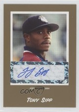 2004 Just Minors Just Rookies Gold Auto 36/50 Tony Sipp #77 Auto 0b2