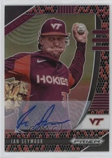 2020 Panini Prizm Draft Picks Snakeskin Prizm Auto /15 Ian Seymour #PDP57 Auto