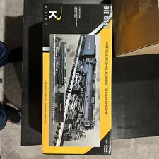 K-Line K3715-1601S C&O Allegheny 2-6-6-6 Steam Engine w/TMCC/RS O-Gauge LNIB