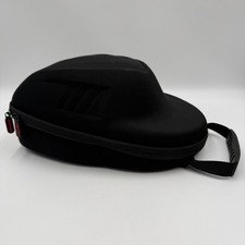 Glamgen Hard Hat Travel Case for Baseball Caps Black w/ Shoulder Carrying Strap