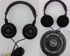 Grado Labs SR60 Headphones The Prestige Series Black On-Ear Foam Working #J4174