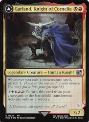 Garland, Knight of Cornelia 221 Foil Uncommon - Final Fantasy MTG
