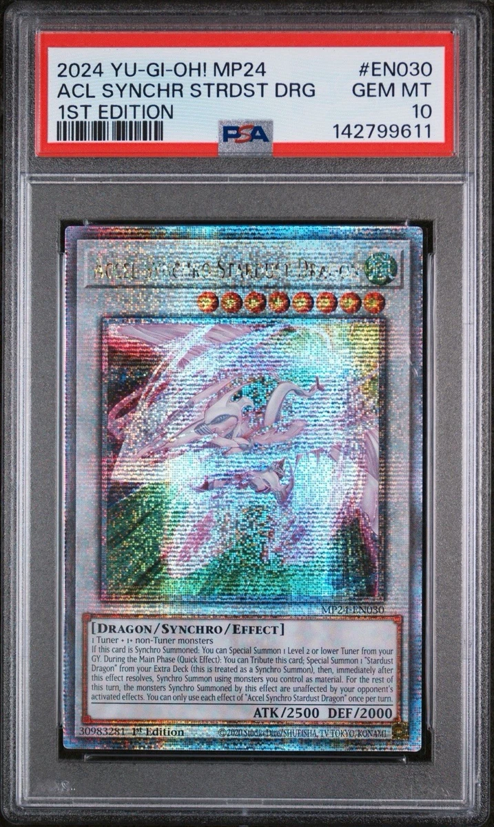 Stardust Dragon Yu-Gi-Oh! TCG Professional Sports Authenticator