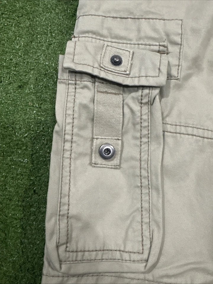 Pantalones Cortos Tommy Bahama Jeans Carga Hombres 42 Isla Artesanal Militar Paracaidista Gris Foto 2 de 4
