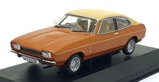 Corgi Maßstab 1:43 Diecast VA15406 - Ford Capri Mk2 3.0 Ghia - Saturn Gold