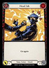 LP FAB Head Jab Lightly Played Welcome Deck 2019 Flesh and Blood