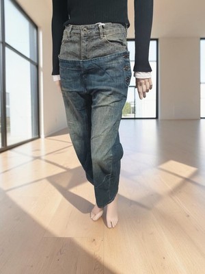  Sexy Woman   ausgefallene O-Shape Ballon Barrel Jeans  Gr.S-XL