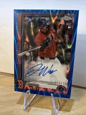 2025 Topps Chrome Update Series - Autographs Jamie Westbrook #RA-JWE Blue...