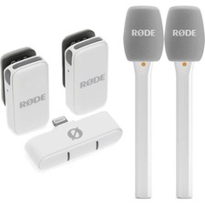 Rode Wireless Micro Microphone Kit with Handheld Adapters - Lightning Connector,