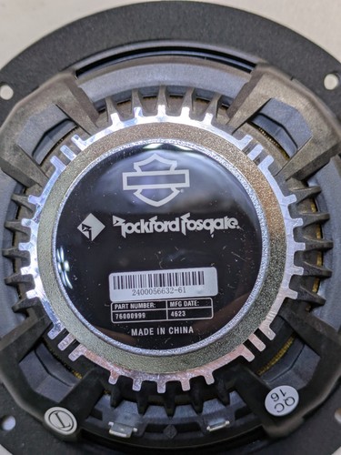 Harley-Davidson Audio by Rockford Fosgate Stage II 2 Fairing Speakers 76001296 - Picture 14 of 14