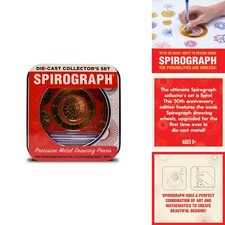 Spirograph 1021RZ Die-Cast Collectors Set Special Edition Ages 8
