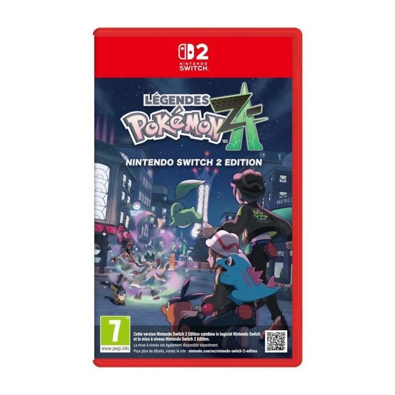 Légendes Pokémon Z-A jeu Nintendo Switch 2 pour revivre les Méga-Évolutions