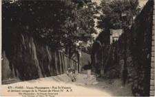 Old postcard Paris 18th Old Montmartre (156486)