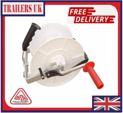 GWAZA High Quality Electric Fence Reel - 3:1 GEAR RATIO