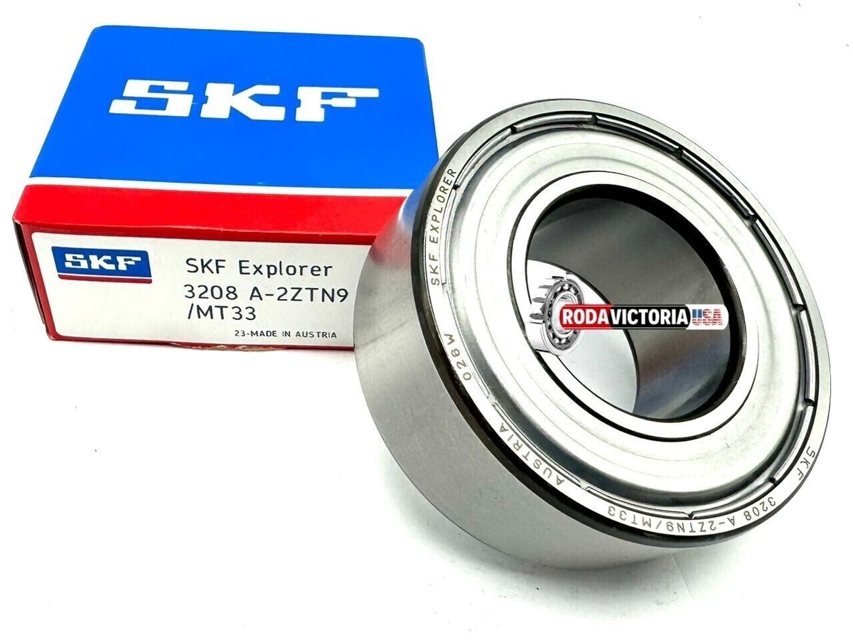 SKF 3208 A ZZ TN9 / MT33 ANGULAR CONTACT BALL BEARING 40x80x30.20