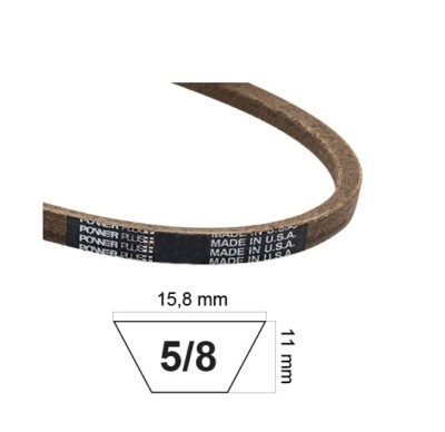 MTD Pièce De Rechange V 3/8 X 30,2 Courroie