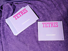 Tetris - Original Nintendo NES Manual