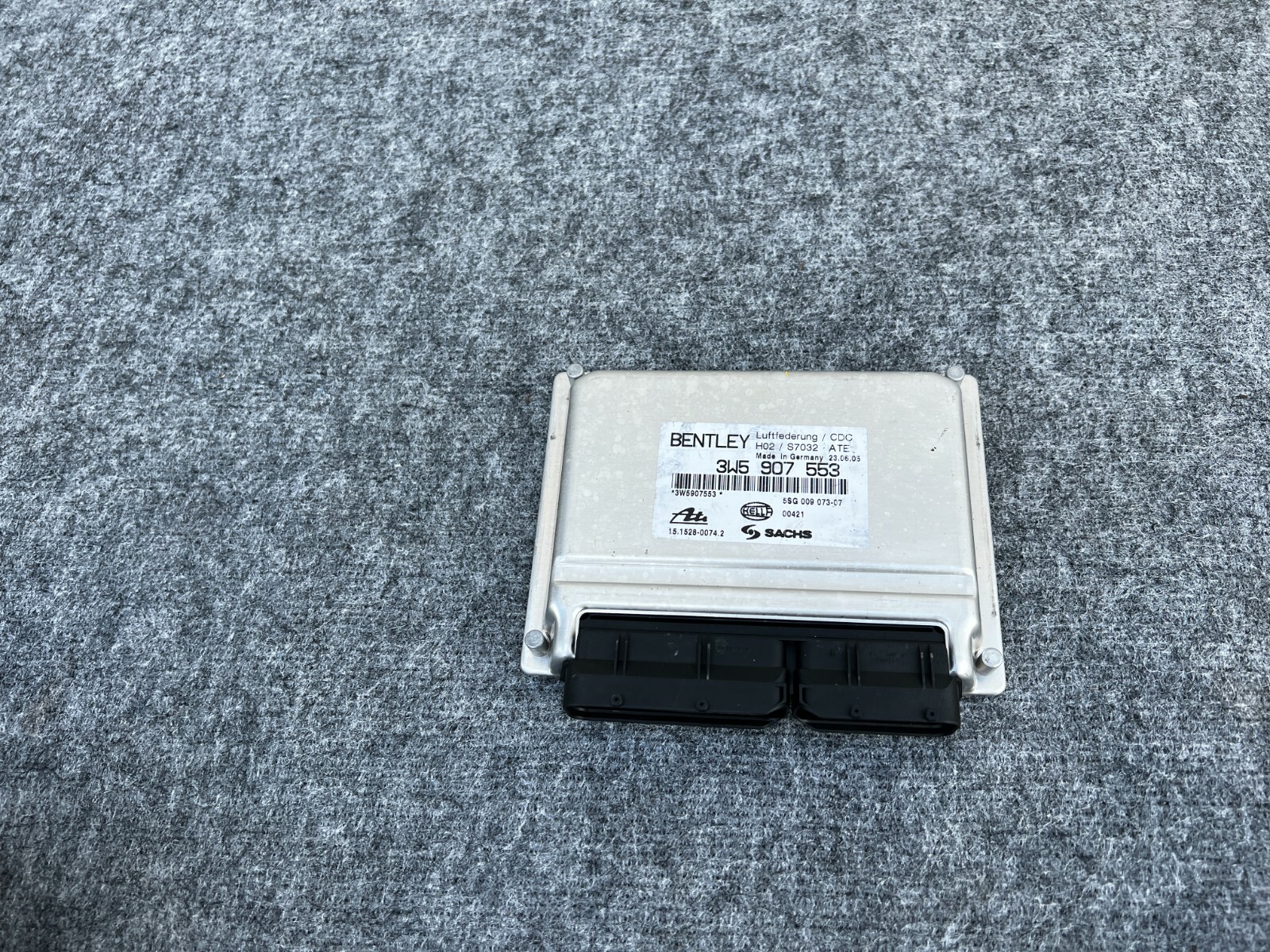 AIR SUSPENSION CONTROL MODULE 3w5907553 BENTLEY FLYING SPUR (2006-2012) OEM