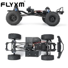FLYXM 313mm Wheelbase RC Frame Chassis w/ wheels for 1/10 Axial SCX10 II 90046