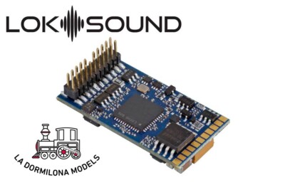 ESU 58412 LokSound 5 DCC/MM/SX/M4  DECODER DE SONIDO PluX22 + altavoz 11x15 mm 