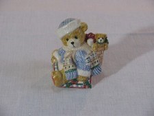 Vtg Cherished Teddies Bear w/Gifts Salt Shaker Figurine 178349 ONLY, 1996 rr