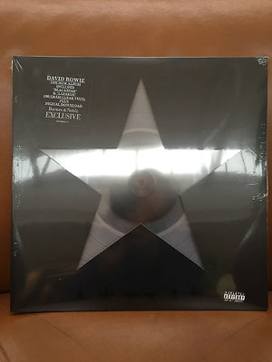 Blackstar * David Bowie LP Wax Clear Vinyl 180 Gram Die Cut Sealed