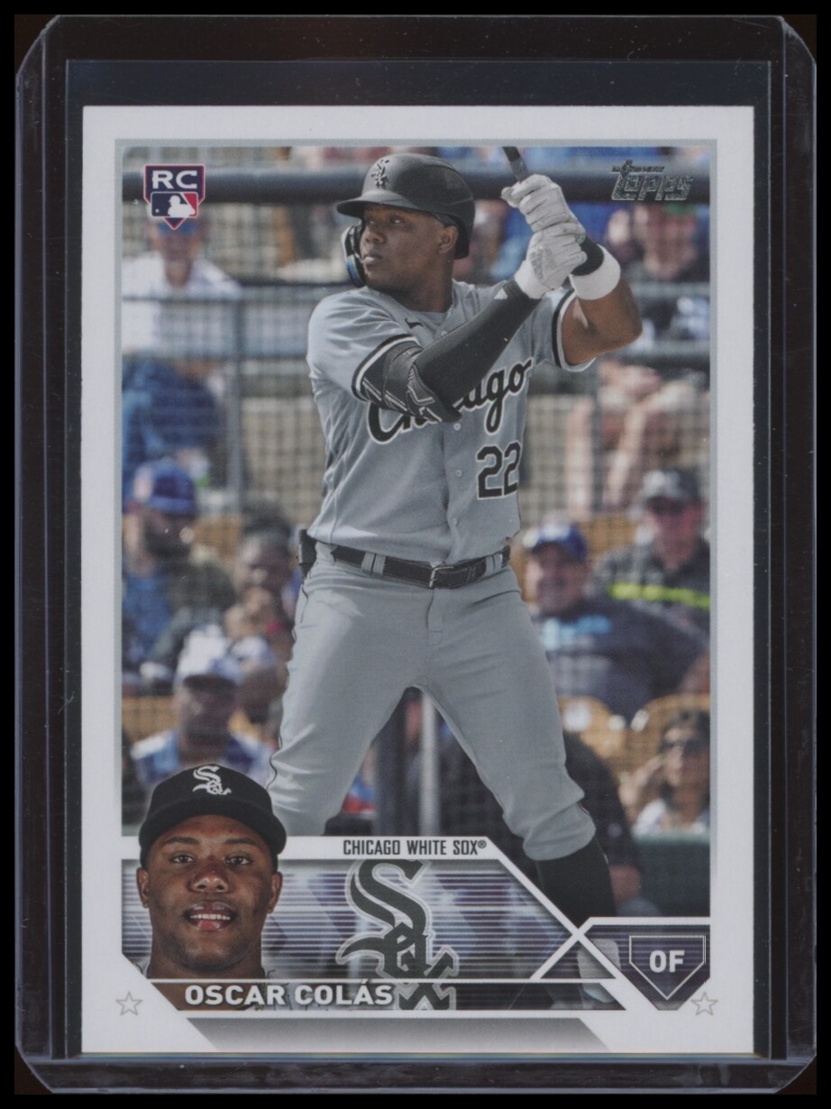 2023 Oscar Colas Topps #545 Rookie Card - White Sox