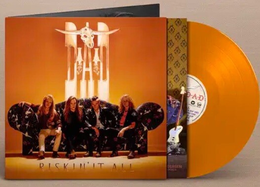 D-A-D - RISKIN IT ALL (RSD 2023) Limited Edition Orange Vinyl LP New MINT