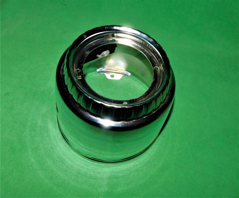 🔥NOS 1955 FORD CROWN VICTORIA FAIRLANE LÁMPARA DE ESTACIONAMIENTO DERECHA BISEL CARCASA B5A-8206-B Foto 4 de 4