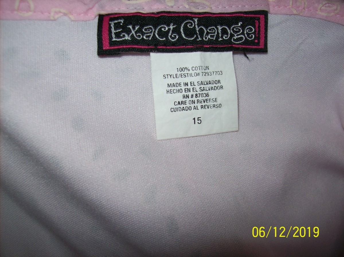 Exact Change Pink Lined Skirt - 15 | eBay