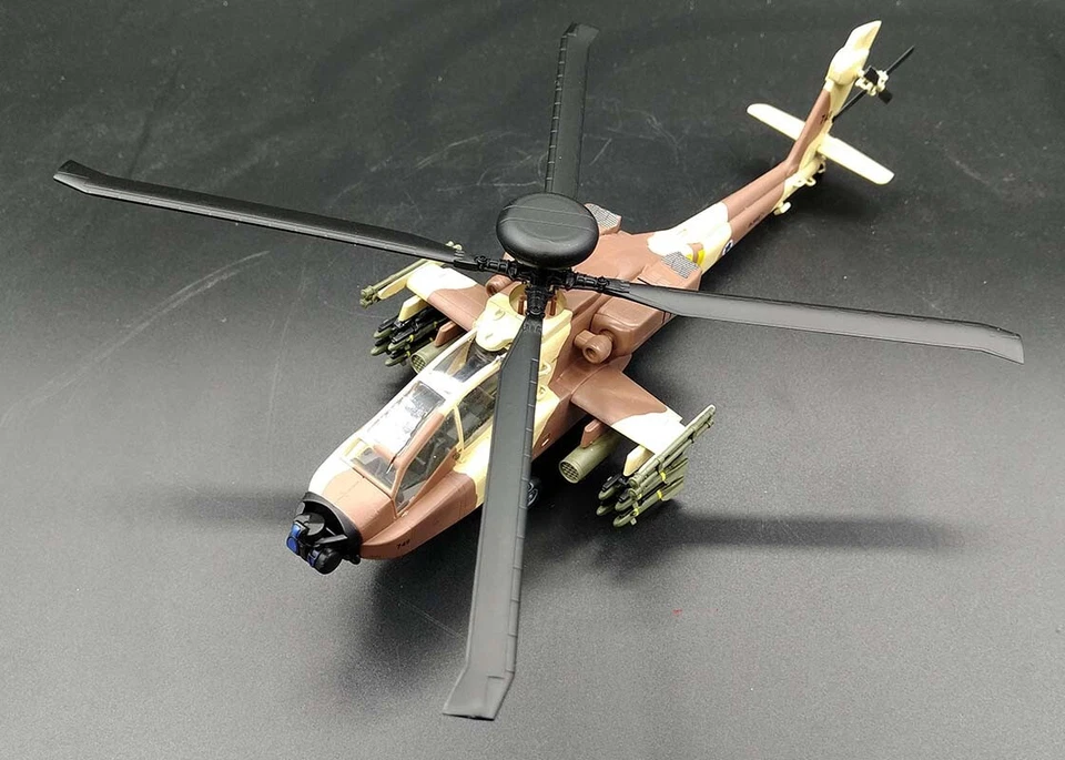 Israel AH-64D Apache longbow helicopter 1/72 no diecast aircraft Easy model - Image 2 of 4