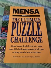 The Ultimate Puzzle Challenge; Paperback MENSA 1999