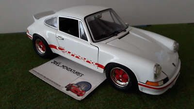 PORSCHE 911 CARRERA 2,7L RS blanc 1/18 JOUEF EVOLUTION voiture