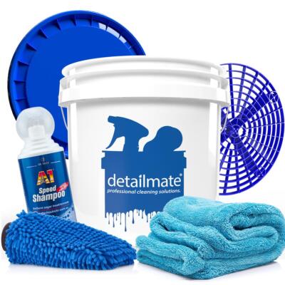 detailmate Dr. Wack Waschset - A1 Speed Shampoo 500ml Wascheimer Eimereinsatz 