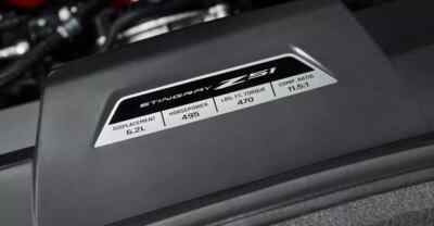 2020-2025 Chevrolet Corvette C8 W/ Z51 Pkg Z51 Engine