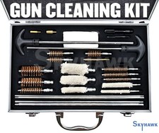 103pc Universal Gun Cleaning Kit Rifle Pistol Shotgun Handgun Firearm Cleaner